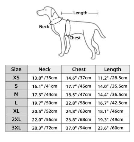 🐶 Waterproof Dog Jacket – Windproof & Warm Outdoor Coat