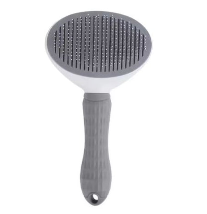 🧼 Pet Grooming Brush – Easy Self-Cleaning Deshedding Comb