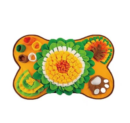 🐾 Dog Snuffle Mat – Interactive Feeding & Training Toy