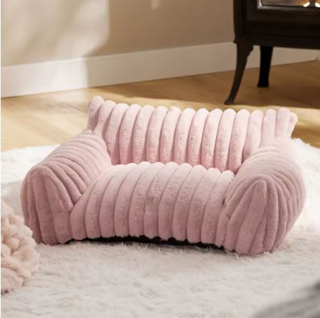 Pluche sofa